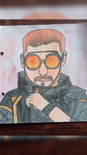 dj alok drawing #art #drawing #artwork #shortvideo #artist