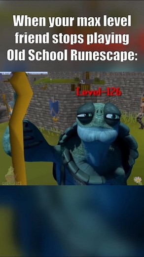 5.8K views · 77 reactions | When your max level friend stops playing Old School Runescape #OSRS #runescape #oldschoolrunescape #2007scape #nostalgia #gaming #memes #fypシ゚ | GnomeNuts | Facebook