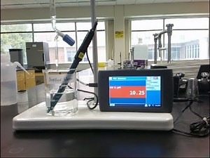Two Point Calibration of the pH Meter Using the Vernier LabQuest Controller