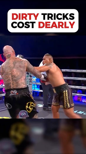 Karma Didn't Wait Long😤 #mma #boxing #fightinggames | Tiger sports