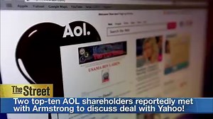 Yahoo! shareholders urge AOL CEO Tim Armstrong to consider merger