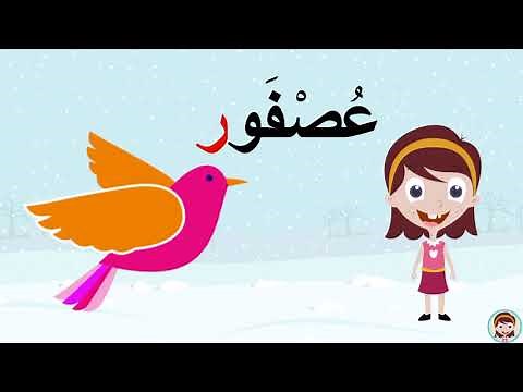 حرف الراء (ر) الحروف العربية للأطفال #تعلم_مع_نور