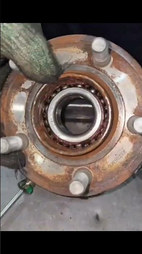 "Replace Front Wheel Bearing" #repair #automobile #ytshorts