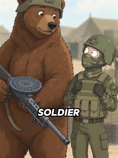When Your Teammate Is a Bear 🐻🪖 Your teammate drinks with the lads, wrestles after training, and carries ammunition to the guns. He also happens to be a brown bear. Meet Wojtek. In 1942, Polish soldiers travelling through Iran came across an orphaned bear cub. According to the story, a young shepherd offered him in exchange for rations and a Swiss army knife. They accepted. Somehow, buying a bear was the sensible part of what happened next. The soldiers raised him on condensed milk from an emp