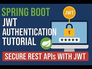 Spring Boot JWT Authentication Tutorial | Secure REST APIs with JWT | Lesson 6