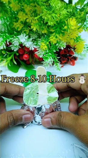 Smooth Set. Clean Finish. Perfect Ice Pop. 🍧Pure Freeze Perfection#icecream #asmr #popsicle#shorts