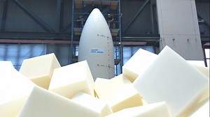 Separation test of a Vega fairing