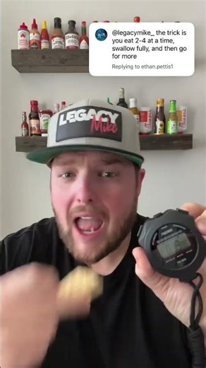 Day 2 of the “Saltine Sahara” where I try to eat 6 saltine crackers in under a minute