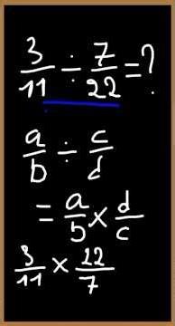 Division of fractions made easy