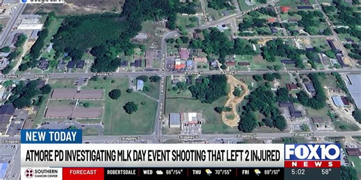 2 people shot in Atmore following block party, police say