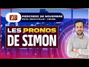 Le Pronostic Quinté pour le ZE5 Ordre du 26 novembre 2025 à Deauville