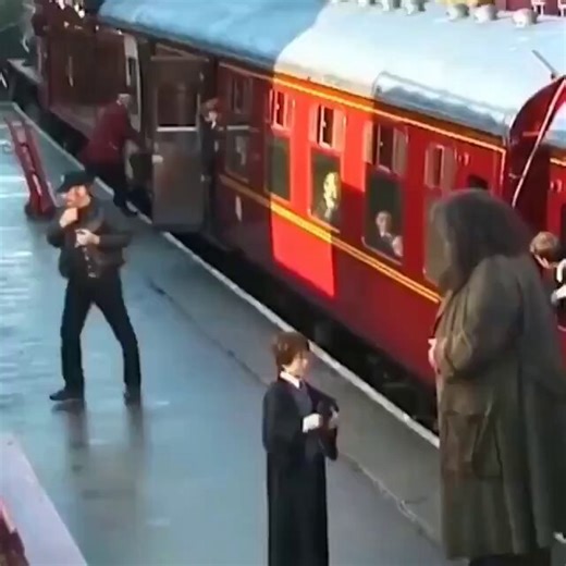 The first scene that was filmed in the entire Harry Potter saga 🎬