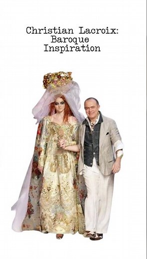 Christian Lacroix — Baroque Inspiration | The Art Behind His Designs