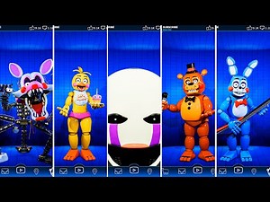 Five Nights at Freddy's 2 Movie Toys Animatronics AR Workshop Animation