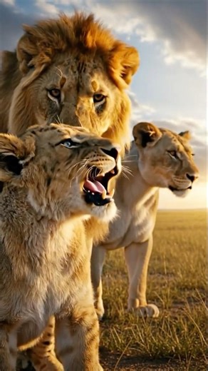 The lion cub has a message for everyone! #lion #animals #lions #wildlife #adorable