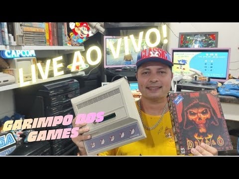 Garimpo dos games está ao vivo!