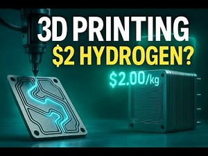 How 3D Printing Could Make $2 Hydrogen a Reality Sooner Than Expected