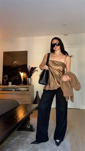 Get dressed with me for a casual lunch in LA #ReformationPartner 🍂🤎