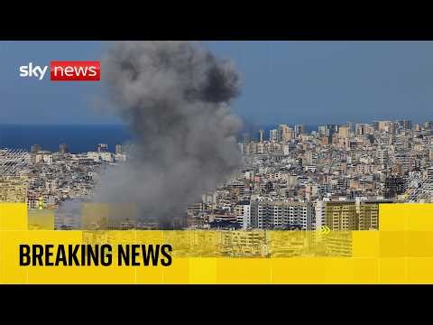 Iran war | Explosions seen in Beirut as Israeli strikes continue