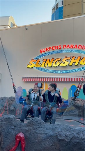 芝浦工業大学柏中学高等学校 on Instagram: "ゴールドコーストで逆バンジーにチャレンジ…😨"