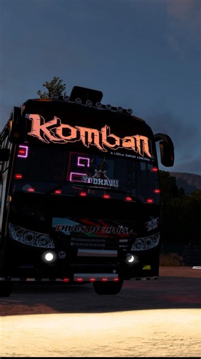 Komban Yodhavu:The Legend Never Dies 🔥 | Kerala Bus Mod | ETS2 Shorts #kombanyodhavu #kombandawood