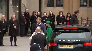 235K views · 3.9K reactions | Prince Harry and Meghan arrive to attend the annual Commonwealth Day service at Westminster Abbey in London. It's the last official appearance of the Duke and Duchess of Sussex as senior royals. | The Royal Family Channel | Facebook