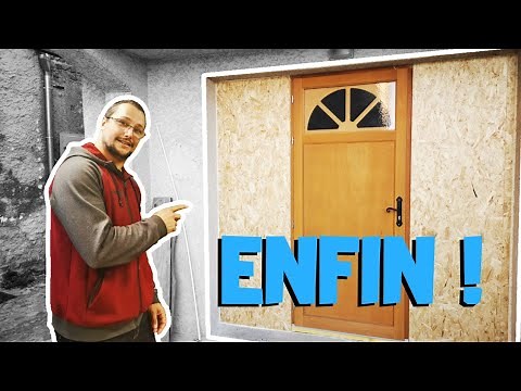 JE CHANGE ENFIN MA PORTE DE GARAGE ( Et c'est vraiment bénéfique !! )
