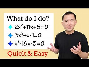 How to solve quadratic equations? Methods: By factoring, completing the square, quadratic formula