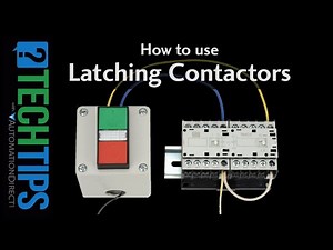 Latching Contactors How To from AutomationDirect