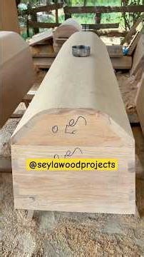 Largest wood coffin ⚰️ #coffin #diy #woodworking