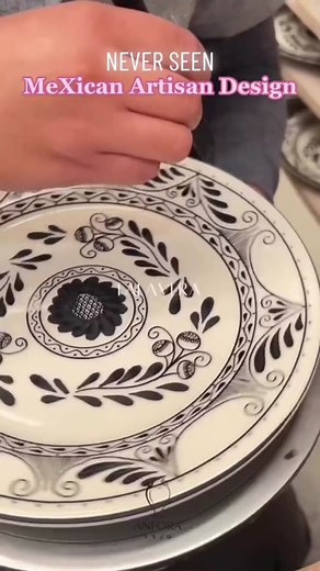 100% Mexican Artisan Porcelain Dinnerware Sets: Choose from 3 Styles