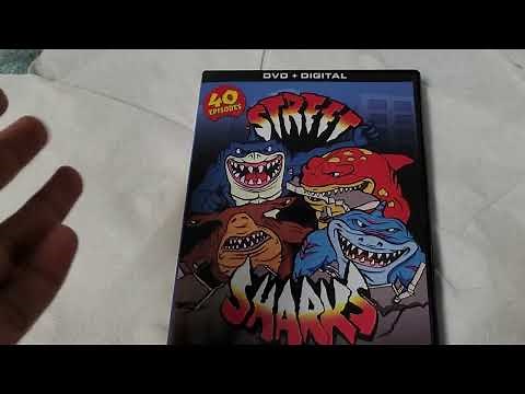 STREET SHARKS THE COMPLETE SERIES COLLECTION MILL CREEK DVD SET UNBOXING REVIEW!!!