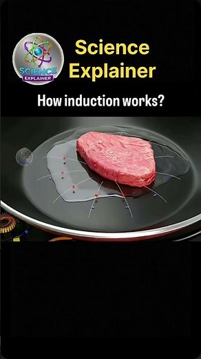 How Induction Cooking Actually Works: The Magic of Magnetism! 🧲🍳