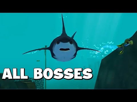 Shark Tale (video game) ALL BOSSES