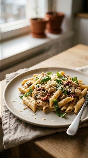 Uusi resepti sivuilla! 🍳✨ Kermainen Kanapasta on täydellistä arki-iltoihin – nopea, helppo ja uskom