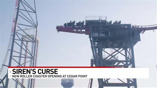 242K views · 1.4K reactions | Roller Coaster fans!?! Watch one of the first rides on the NEW thriller coaster - Siren's Curse at CEDAR POINT. I'm a hard NO! (but..I'm a no for all roller coasters) https://www.cedarpoint.com/rides-experiences/sirens-curse | Meghan Mongillo | Facebook