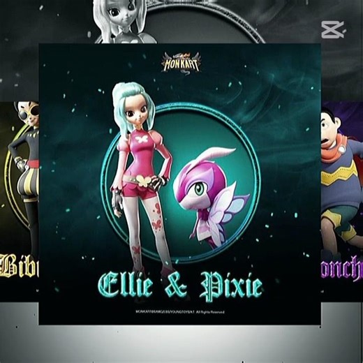 Monkart Characters💥