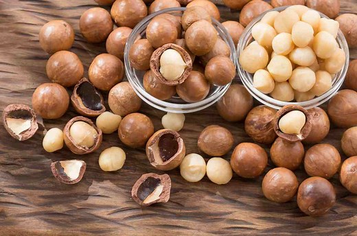 Propiedades y beneficios de las nueces de macadamia