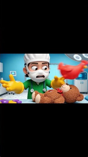 Doctor vs Plush Toy! 😂 Short Funny Surgery Clip