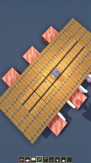 Quick & Easy Minecraft Decoration Idea | Survival Build Tips #shorts