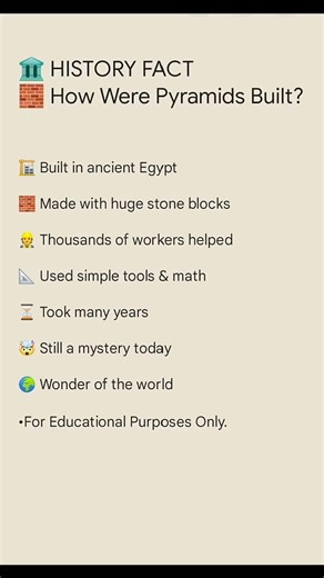 Some Facts about Pyramids⌛