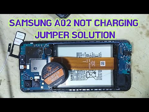 samsung A02 tidak bisa di cas | charging jumper solution