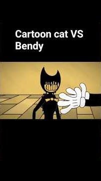 Cartoon cat VS Bendy #cute #Cartooncat