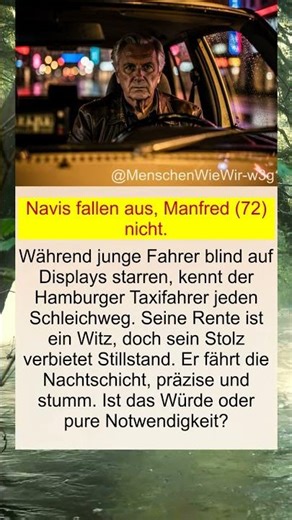 Rente reicht nicht: Mit 72 im Taxi