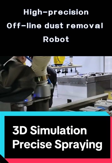 Intelligent coating solutions by CoatLink.3D simulation & trajectory planning, precise positioning, efficient dust cleaning.Solving powder buildup on masking fixtures for you.Intelligent Coating · Powered by CoatLink.Welcome to consult anytime! #Intelligent #coating #3dsimulation #powdercoating #smartfactory