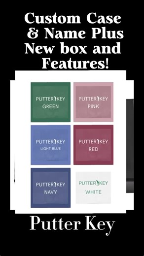 Putter Key on Instagram: "Our new Silver box edition has added features and is now available! Includes with your Putter Key tool is an applicator jig, carrying pouch, and extra adhesive. We can also customize case color with personal or corporate, logos, and names. Perfect for client, family, donor, and tee prizes, and gifts. Help them putt better with our Center, Aim, Path technology. Sales@putterkey.com www.putterkey.com #putting #golfgifts #corporategifts #golftrainingaid #putterkey"