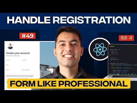 #49: React Form Handling: The Right Way to Manage Multiple Input Fields with One State Variable