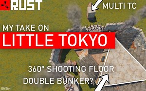 Rust 建筑教学 - 适合1~3人的小型基地