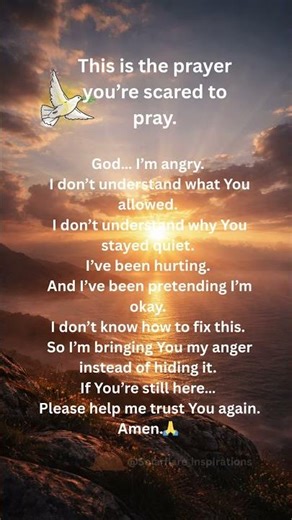 🙏 I’m Angry at You, God | An Honest Prayer When Faith Hurts