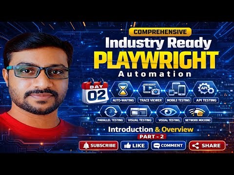 🚀 Playwright with Python From Scratch | Selenium vs Playwright, Mobile Testing&Architecture (Part 2)